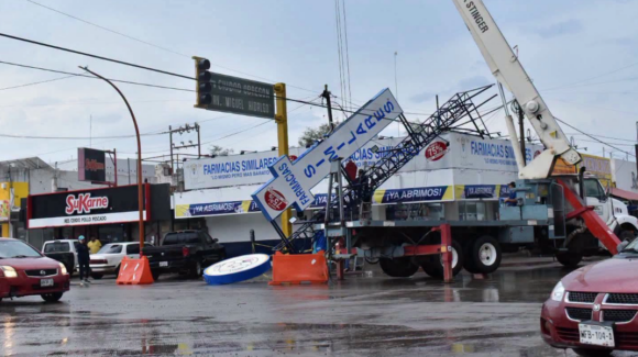 Lluvias de fin de semana causan estragos en Navojoa y sus comunidades