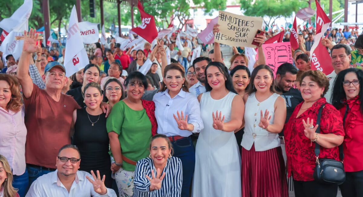 Lorenia Valles cierra fuerte rumbo a la Coordinación Estatal de la Transformación en Sonora