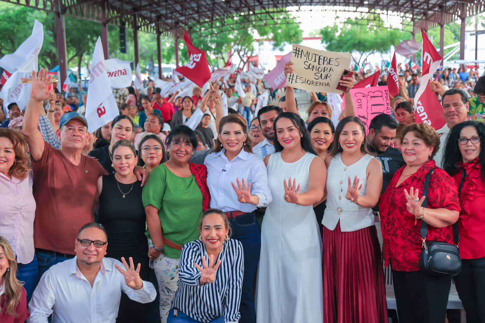 Lorenia Valles cierra fuerte rumbo a la Coordinación Estatal de la Transformación en Sonora