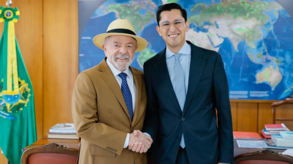 Lula da Silva recibe a Roberto Velasco y reitera invitación a Sheinbaum para visitar Brasil