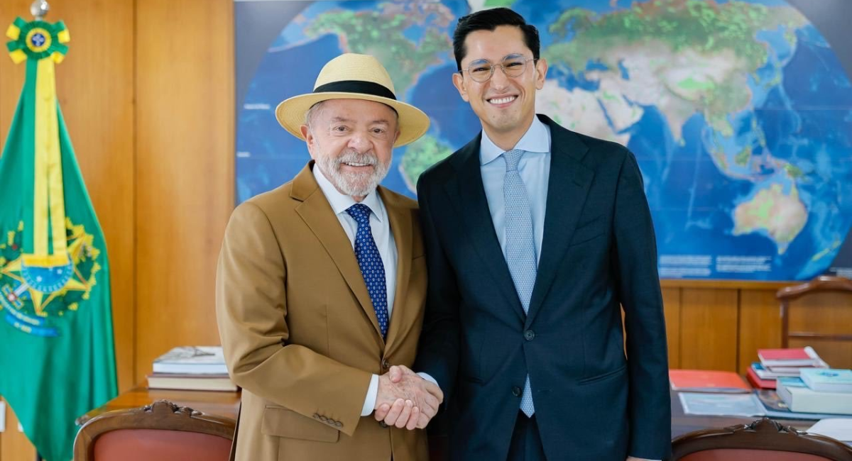 Lula da Silva recibe a Roberto Velasco y reitera invitación a Sheinbaum para visitar Brasil