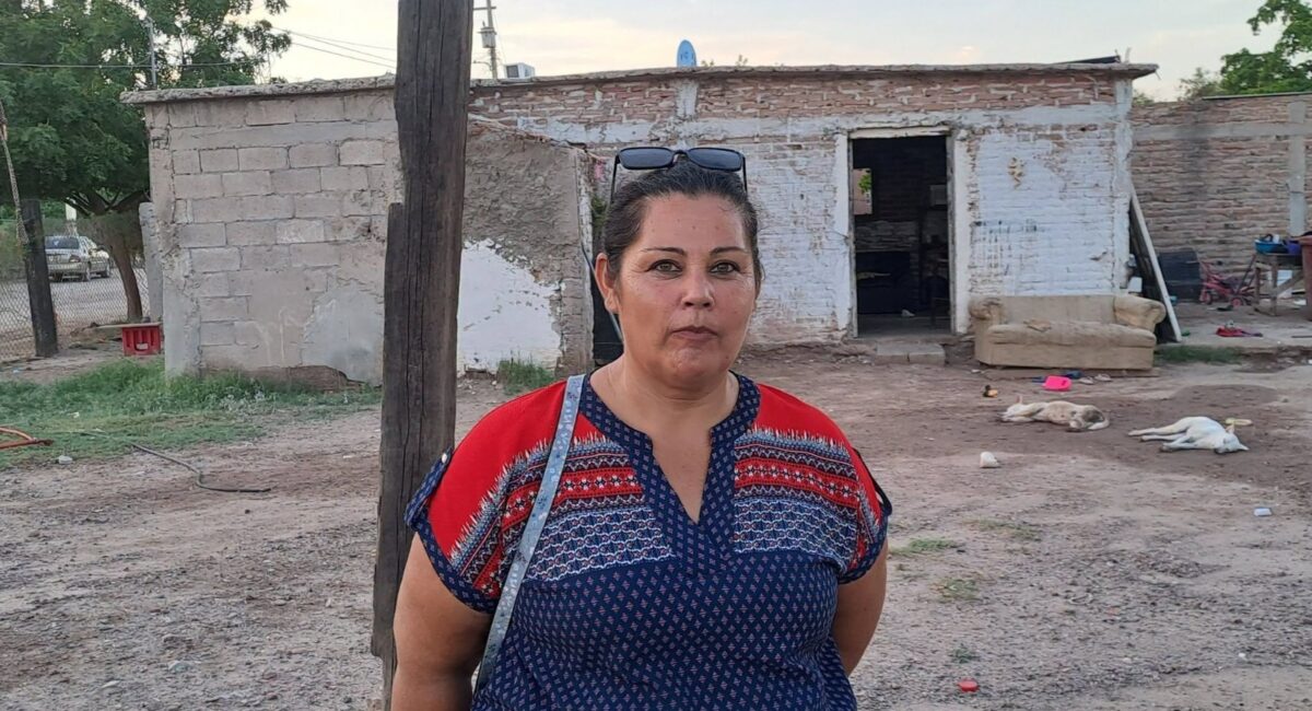 Madre y sus cuatro hijos tienen más de un año sin luz en Empalme