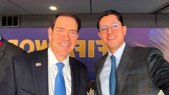 Marco Rubio se reúne con Roberto Velasco en Estados Unidos en plena tensión por aranceles