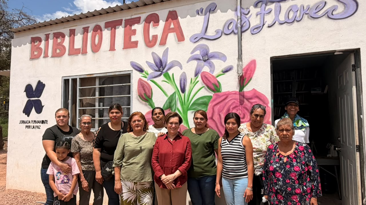 María Dolores del Río destaca alimentación escolar para combatir el hambre en Sonora