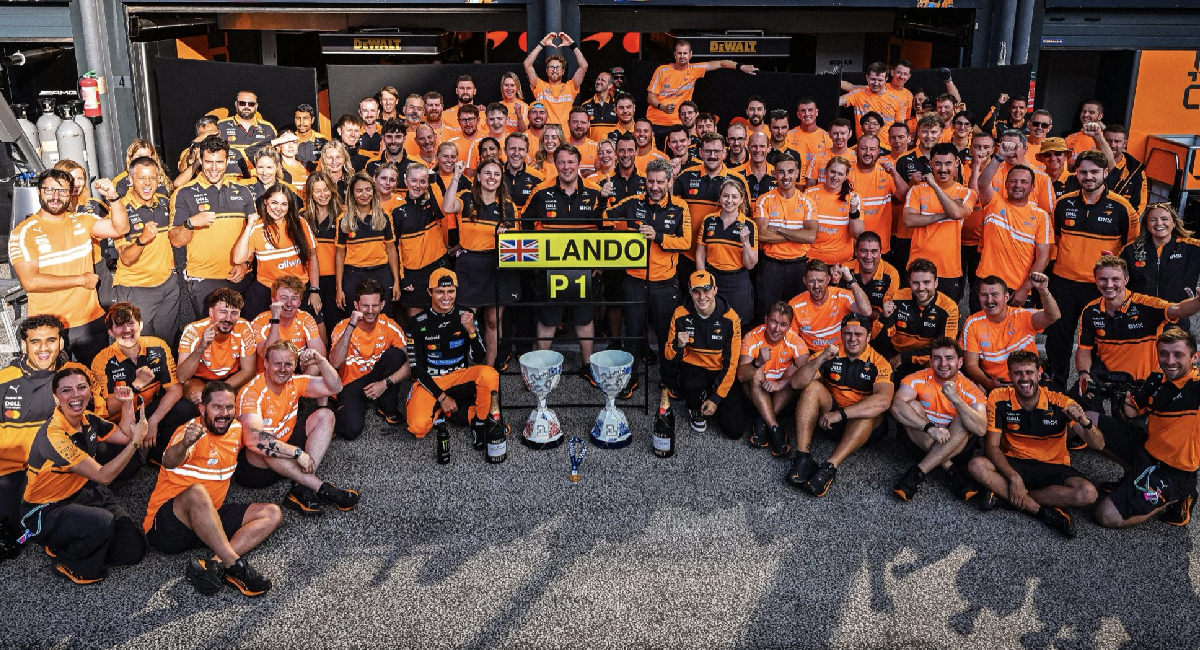 McLaren confirmó la extensión de acuerdo de Lando Norris, quien seguirá corriendo para la escudería naranja hasta el 2030