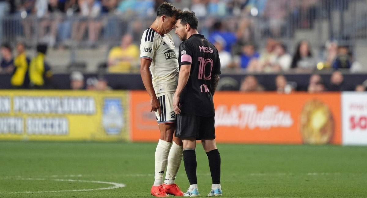 Messi podría ser sancionado por el Comité Disciplinario de la MLS tras protagonizar una agresión en el juego entre el Inter Miami y Philadelphia