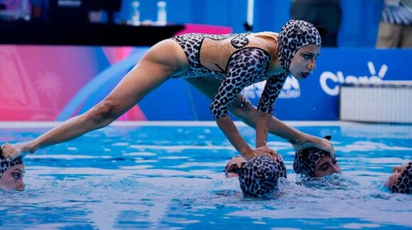México hace historia en Santo Domingo 2026 y alcanza las 400 medallas con oro en natación artística