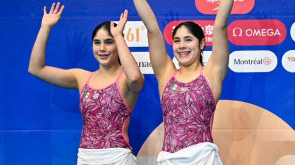 Mía y Lía Cueva vuelven a brillar; las mexicanas conquistan el oro en el Mundial Juvenil de Clavados 2026