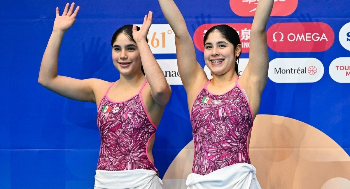 Mía y Lía Cuevas consiguieron la medalla de oro desde el trampolín de tres metros en el Campeonato Mundial Juvenil de Clavados Rijeka 2026