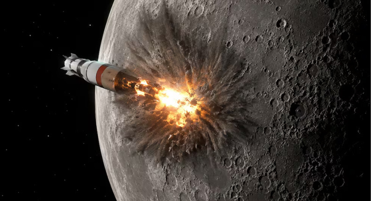 NASA: Restos de un cohete de SpaceX impactan la Luna sin representar ningún riesgo