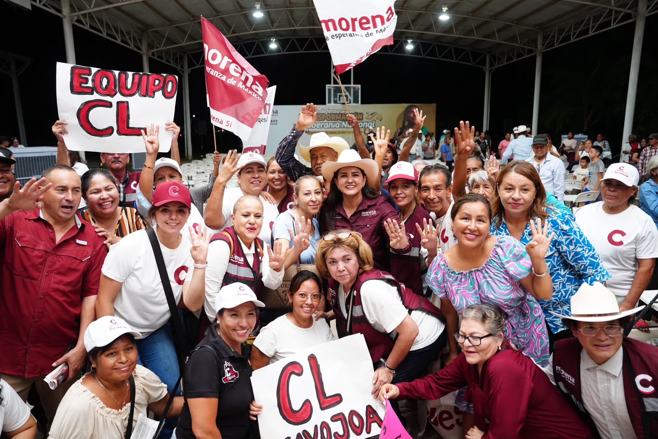 Navojoa respalda a Celida López rumbo a la Coordinación Estatal de Morena