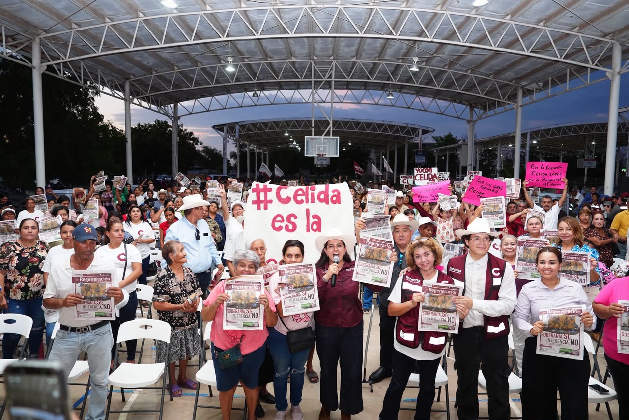 Navojoa respalda a Celida López rumbo a la Coordinación Estatal de Morena