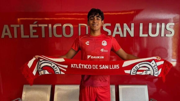 Talento de la Perla del Mayo es firmado por el Atlético de San Luis en la Liga MX