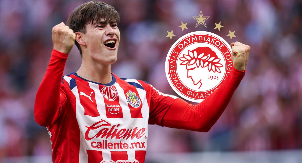 Olympiacos puso sobre la mesa de Chivas la primera oferta formal para fichar a Armando 'Hormiga' González