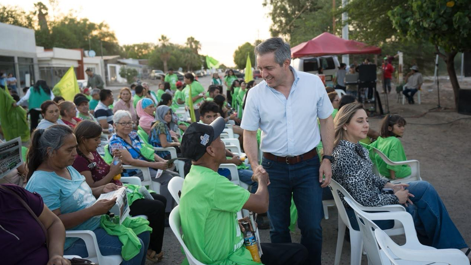 Omar Del Valle Colosio suma 47 días de recorridos por Sonora para escuchar a ciudadanos