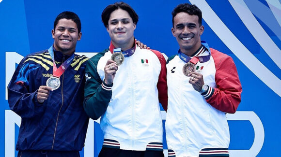 Osmar Olvera conquista su tercer oro y comanda otro podio mexicano en los Centroamericanos 2026