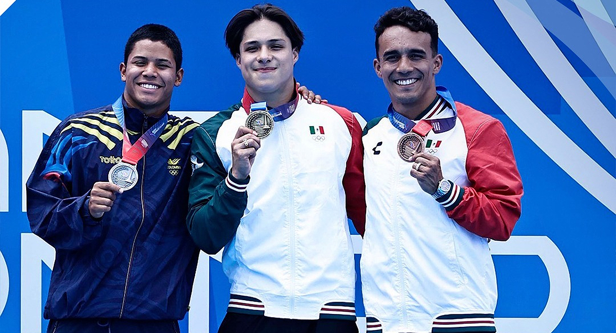 Osmar Olvera y Juan Celaya conquistaron el trampolín de tres metros y le dieron a México otro doble podio en los Centroamericanos 2026