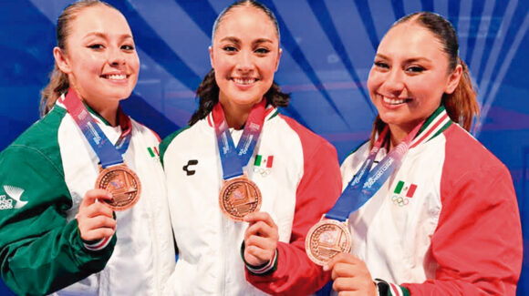 Pamela Contreras le da a Cajeme su primera medalla en Santo Domingo: Gana bronce en kata por equipos