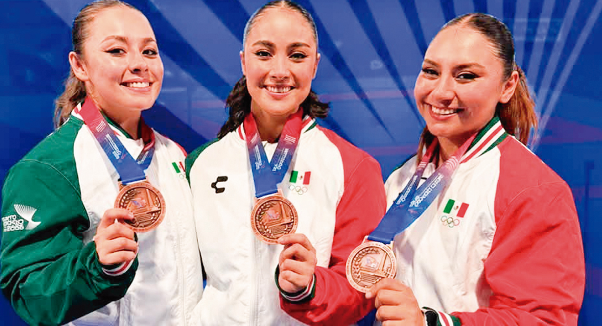 Pamela se lleva el bronce