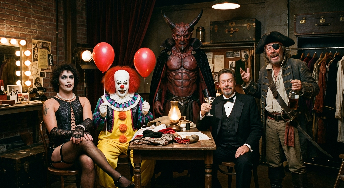 Pennywise, Nigel Thornberry, Dr. Frank-N-Furter y más Los personajes que hicieron inmortal a Tim Curry