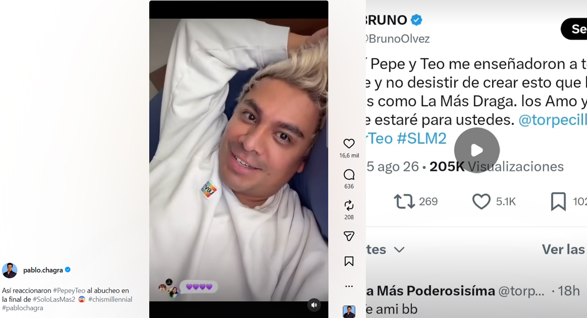 Pepe y Teo reaccionan a sus abucheos