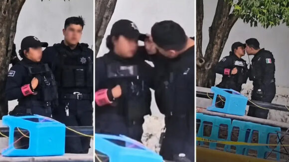 Policía Municipal de Aguascalientes suspende a dos agentes tras VIDEO viral donde agreden a compañera