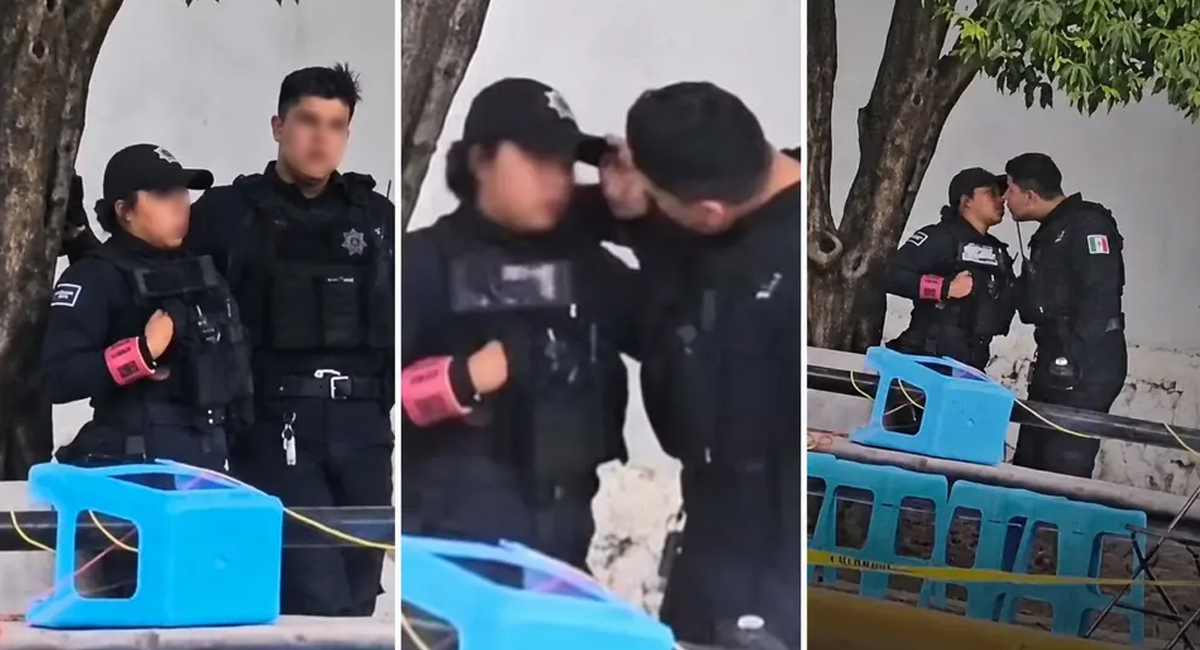 Policía Municipal de Aguascalientes suspende a dos agentes tras VIDEO viral donde agreden a compañera