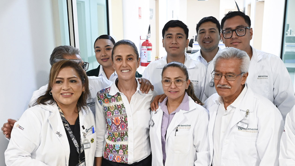 Presidenta Sheinbaum inaugura en Tamaulipas el hospital 32 de su administración