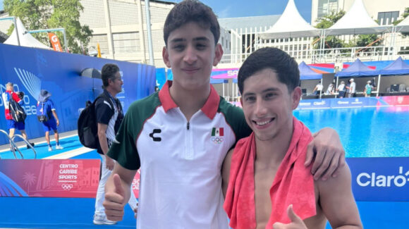 México suma otro oro en clavados; Willars y Treviño dominan la plataforma sincronizada en Centroamericanos