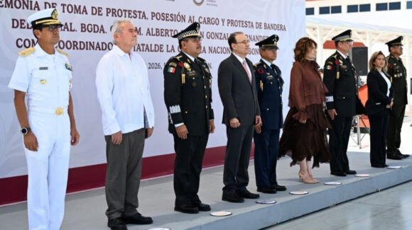 Reafirma Durazo coordinación interinstitucional con Guardia Nacional para fortalecer la seguridad en Sonora
