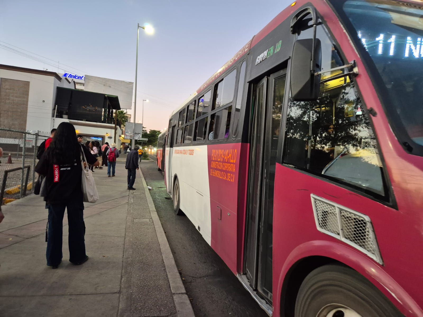 Regreso a clases de la Unison aumenta transporte público en Hermosillo