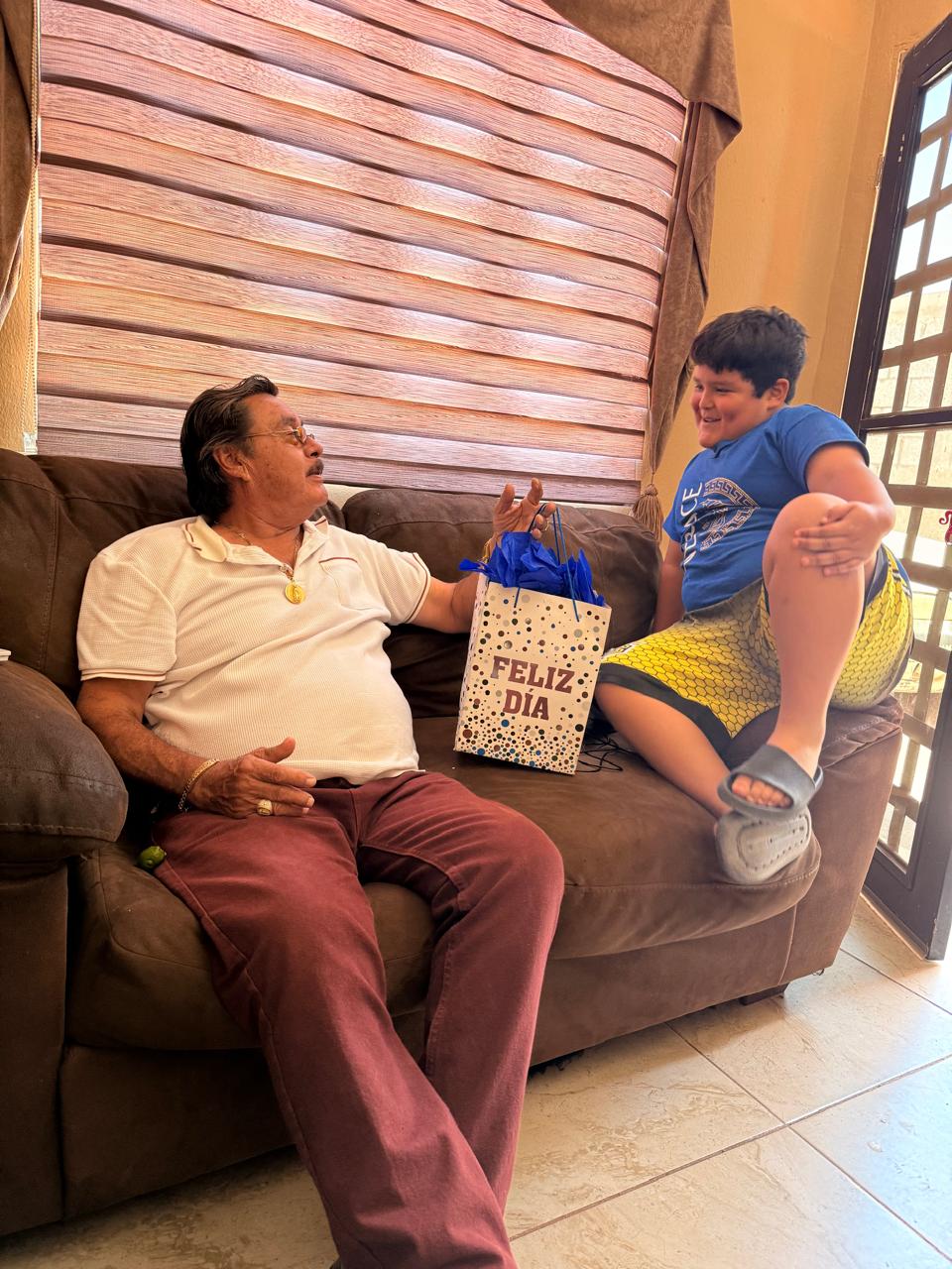 “Se llega a querer más a los nietos que a los hijos” La historia de don Rigoberto