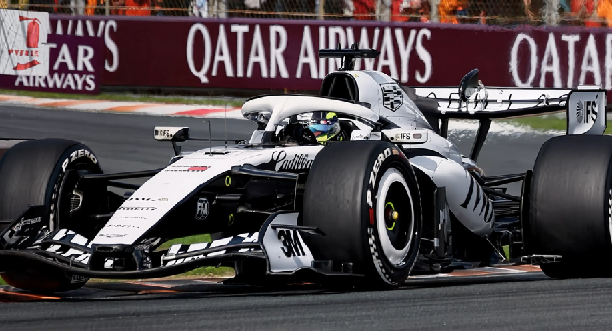 Sergio Pérez logró recuperarse tras iniciar en el fondo de la parrilla y se llevó la posición 15 en el GP de Países Bajos 2026