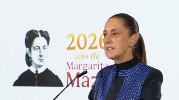 Sheinbaum califica de ‘política ficción’ supuesta implicación de AMLO en el caso Rocha Moya