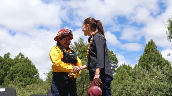 Sheinbaum inicia Jornada Nacional de Reforestación y propone cambiar nombre al Paso de Cortés