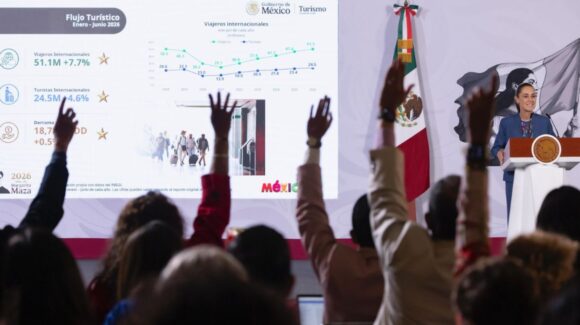 México registra récord de turismo internacional durante el primer semestre de 2026