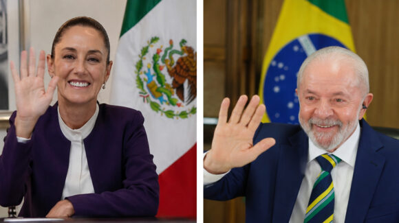 Sheinbaum y Lula da Silva revisan avances de acuerdo entre Pemex y Petrobras en videollamada