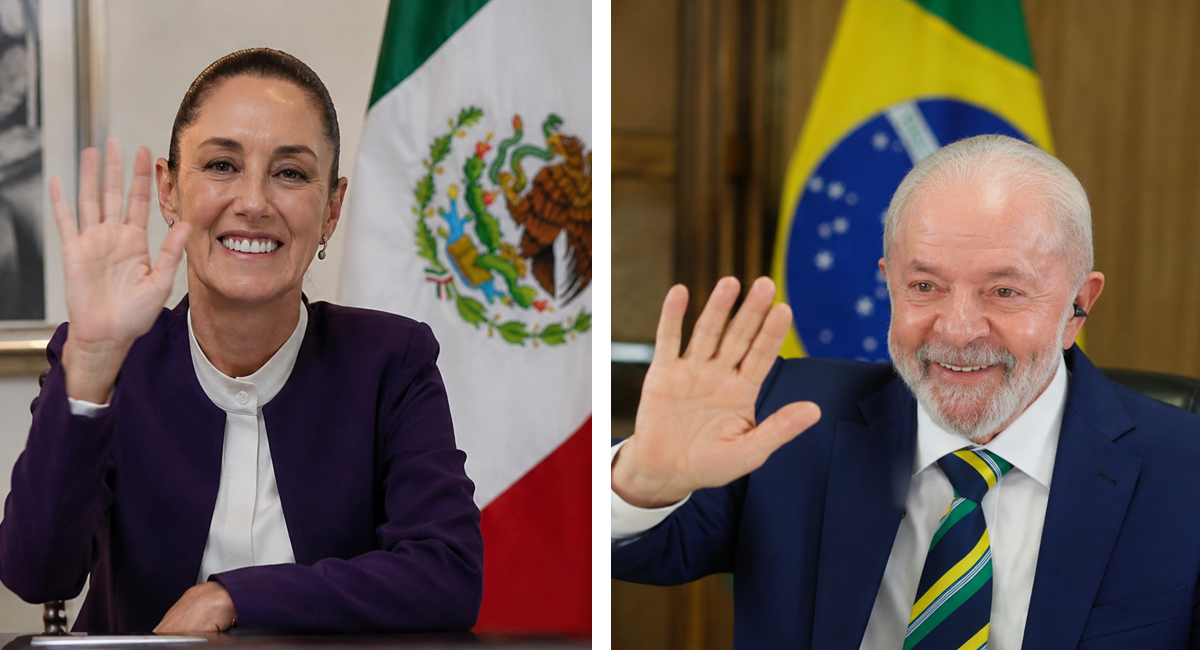 Sheinbaum y Lula da Silva revisan avances de acuerdo entre Pemex y Petrobras en videollamada