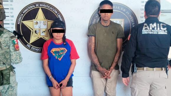 Sorprenden a pareja en el centro de Hermosillo con más de 200 envoltorios de marihuana y crystal