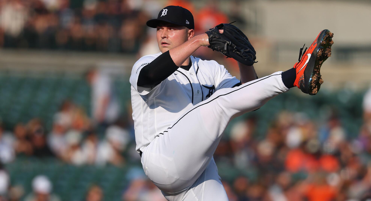 Tarik Skubal fue presentado de manera oficial como nuevo lanzador de Los Angeles Dodgers