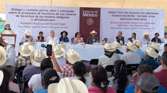 Territorio Yaqui forma parte de consulta para construir nueva Ley de Derechos Indígenas en México
