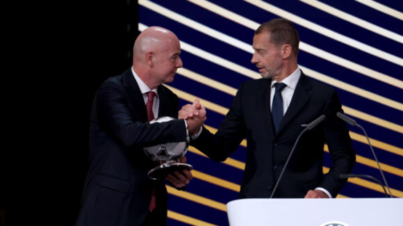 UEFA propone a Concacaf y Asia torneos sin participación en medio de las tensiones con Gianni Infantino