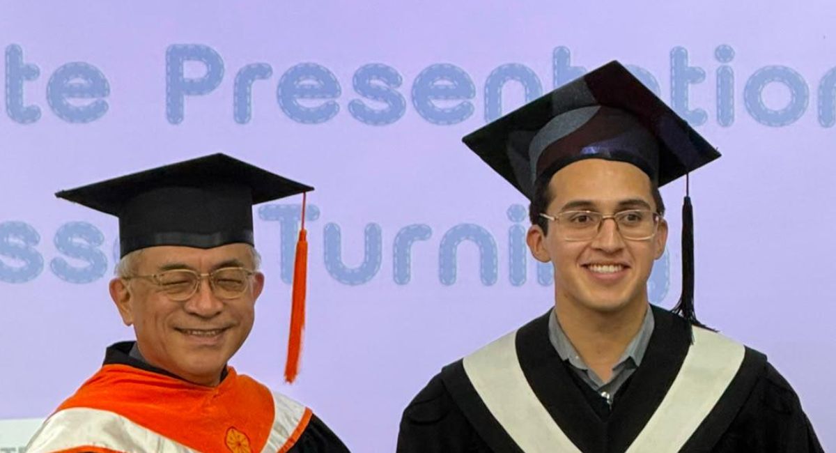 Un alumno del Itson experimenta una valiosa evolución en su desarrollo laboral en Taiwán