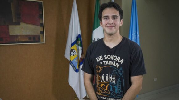 Un alumno del Itson experimenta una valiosa evolución en su desarrollo laboral en Taiwán