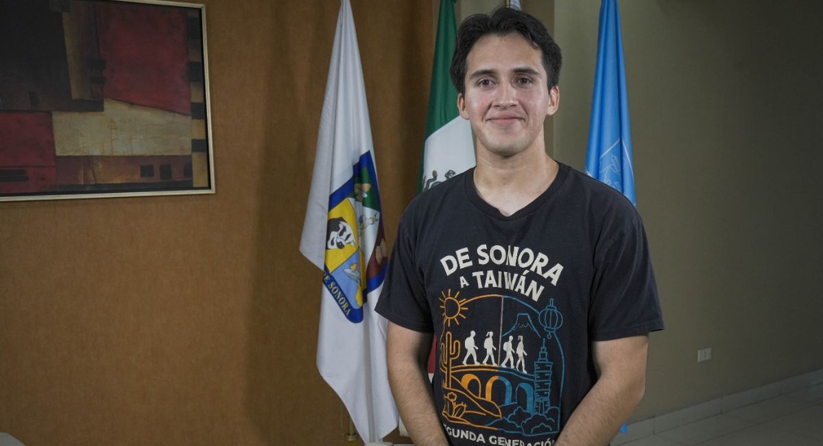Un alumno del Itson experimenta una valiosa evolución en su desarrollo laboral en Taiwán
