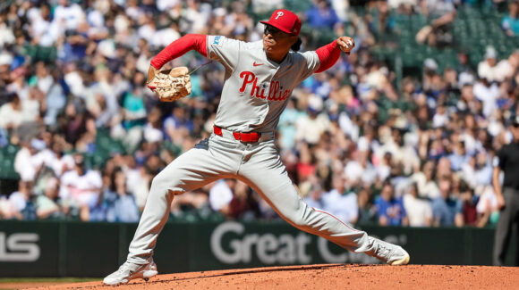 Schwarber pega su jonrón 40 y Phillies vencen a Mariners con una dominante apertura de Jesús Luzardo