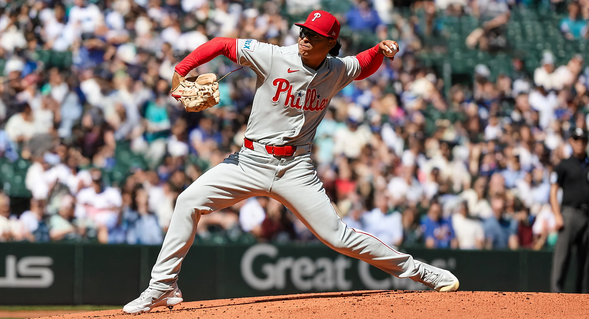 Una joya monticular de Jesús Luzardo comandó el triunfo de los Phillies en Seattle, combinándose con el cuadrangular 40 de Schwarber