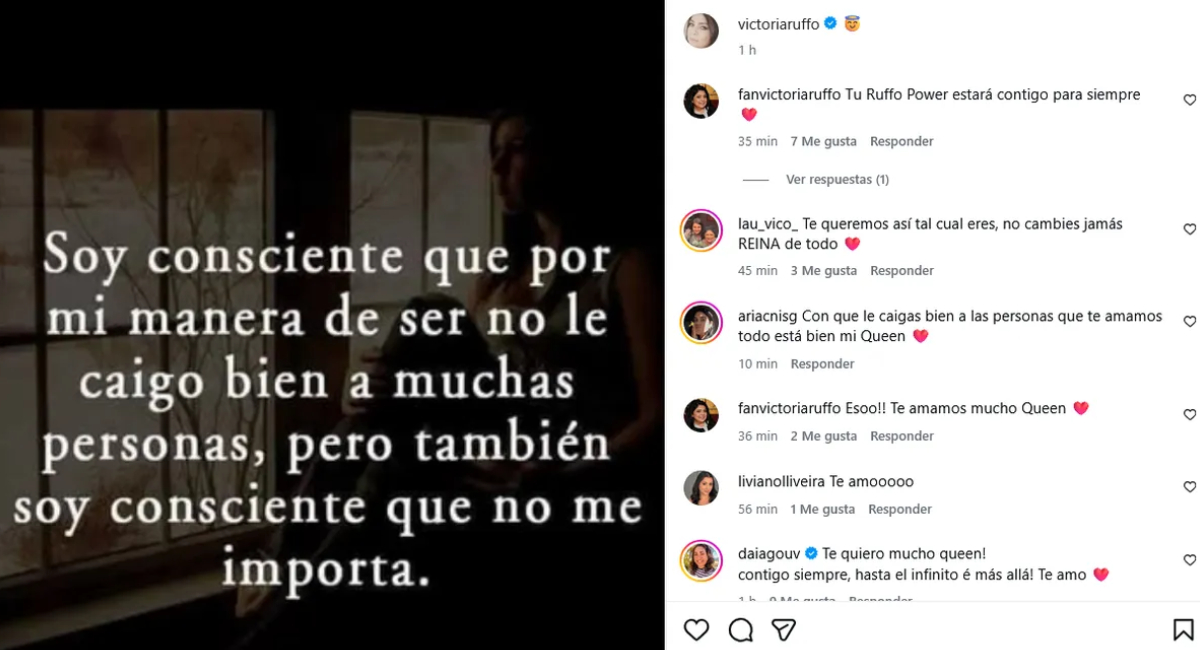 Victoria Ruffo responde a declaraciones de Alessandra Rosaldo