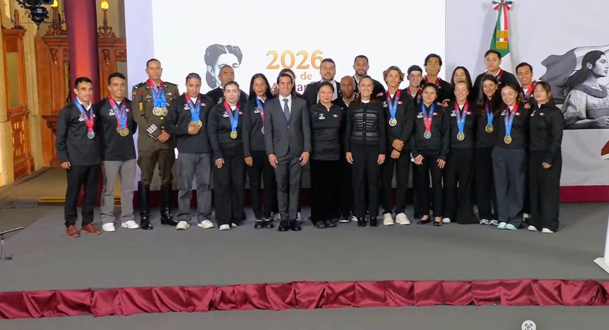 México rompe récord en Centroamericanos y Sheinbaum anuncia nuevos estímulos para deportistas