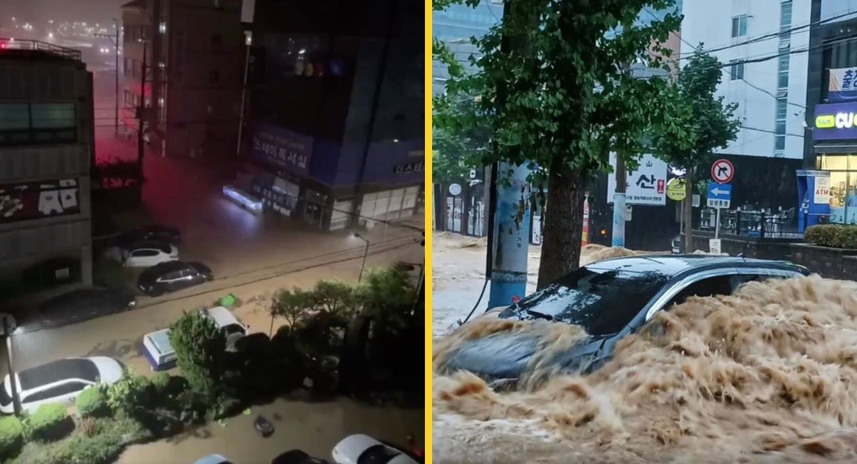 Lluvias torrenciales en Corea del Sur dejan un muerto